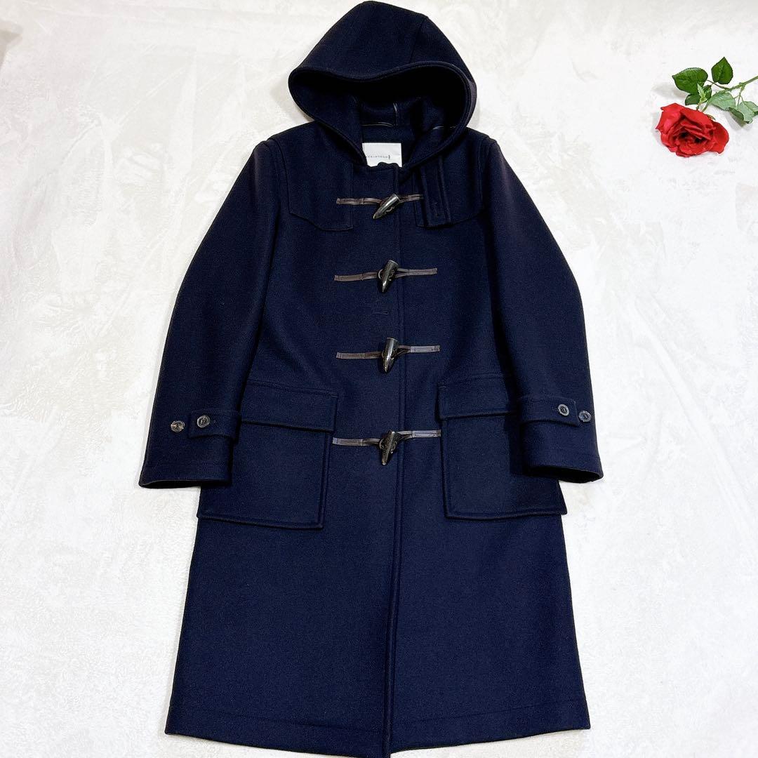 新品同様✨　マッキントッシュ　ダッフルコート　現行品　ネイビー　ロング　34
