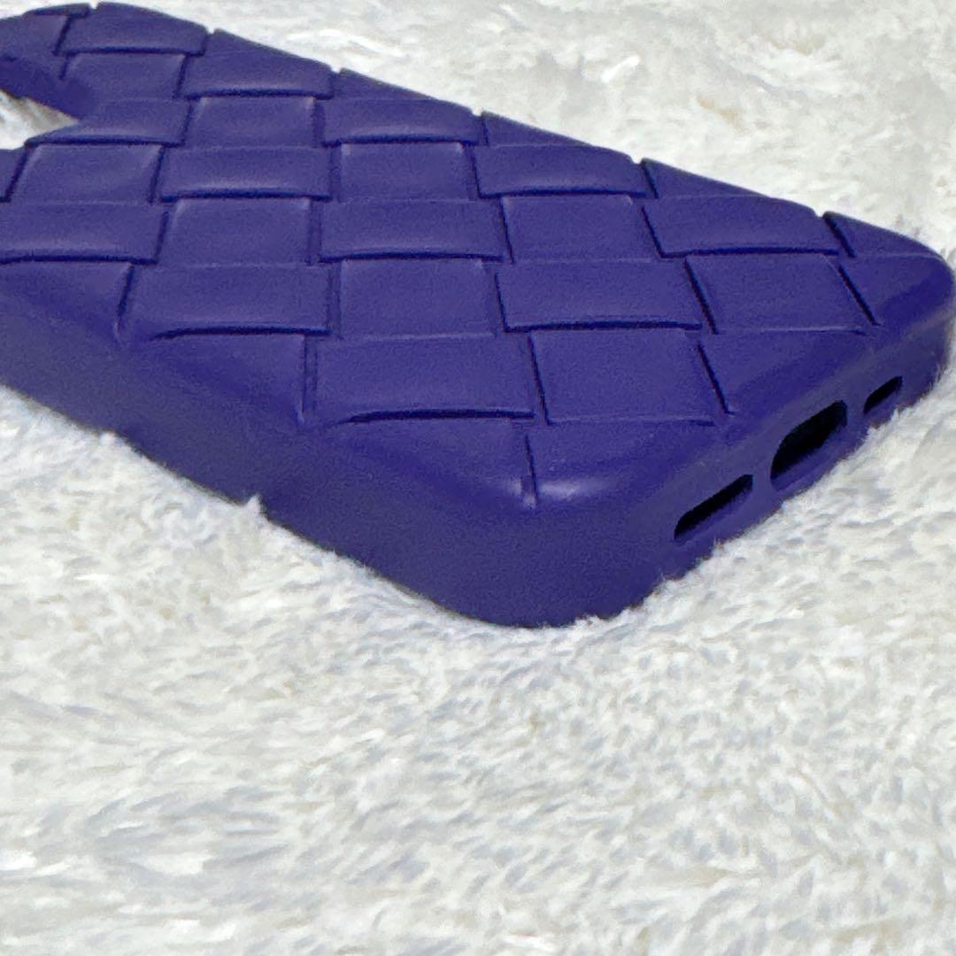 【美品✨️】BOTTEGA VENETA 紫色 iPhone13pro用ケース
