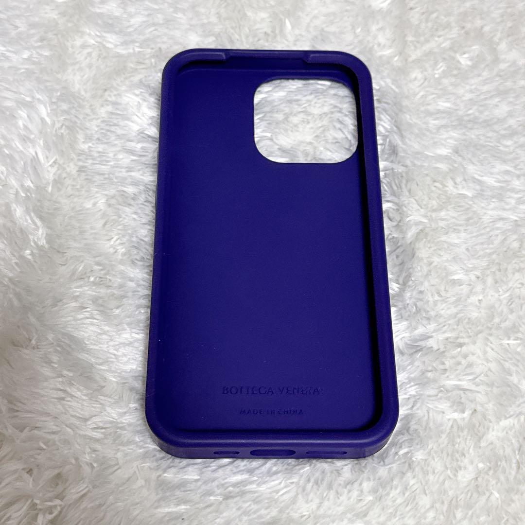 【美品✨️】BOTTEGA VENETA 紫色 iPhone13pro用ケース