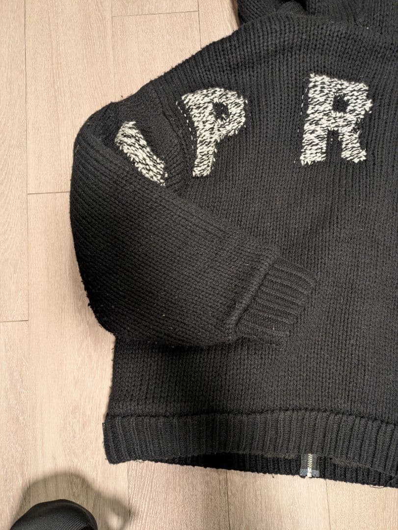 トップス Supreme FauxShearlingLined ZipUp Sweater