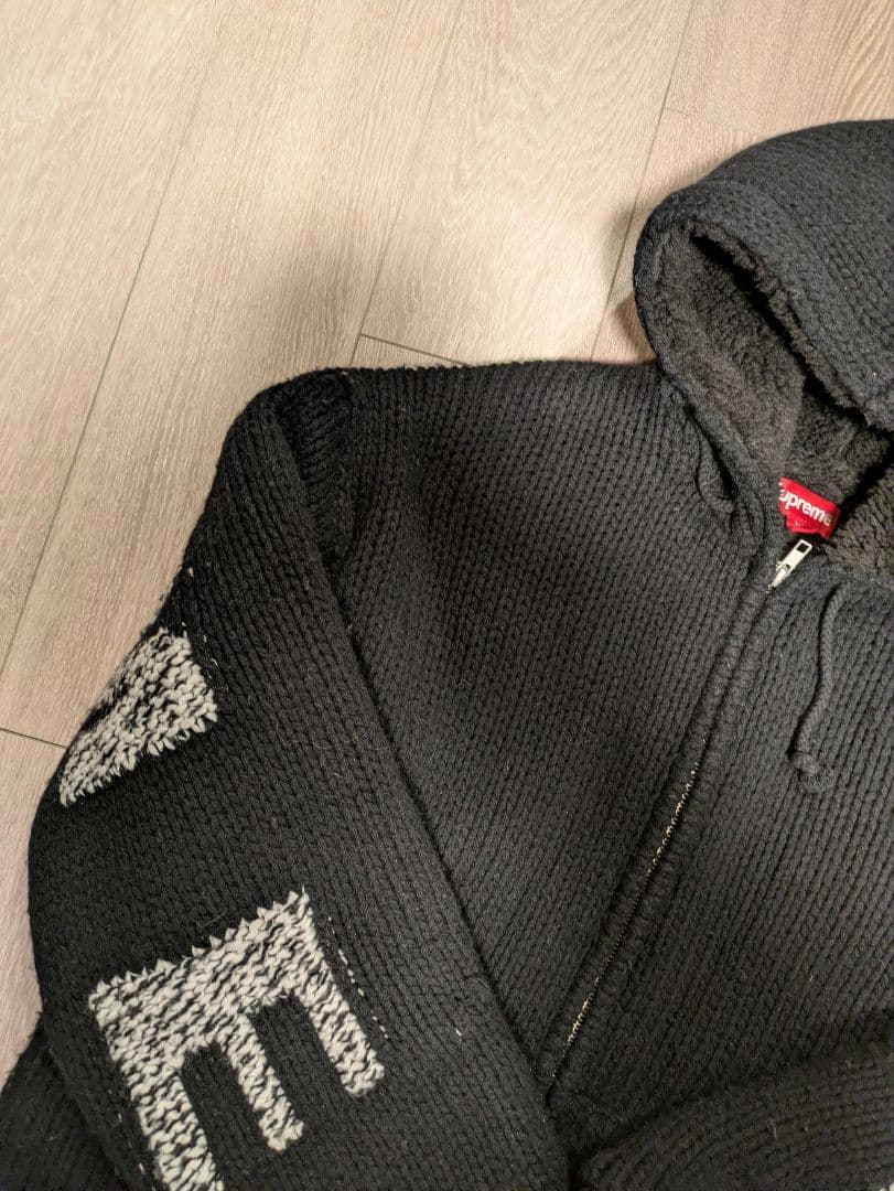 トップス Supreme FauxShearlingLined ZipUp Sweater