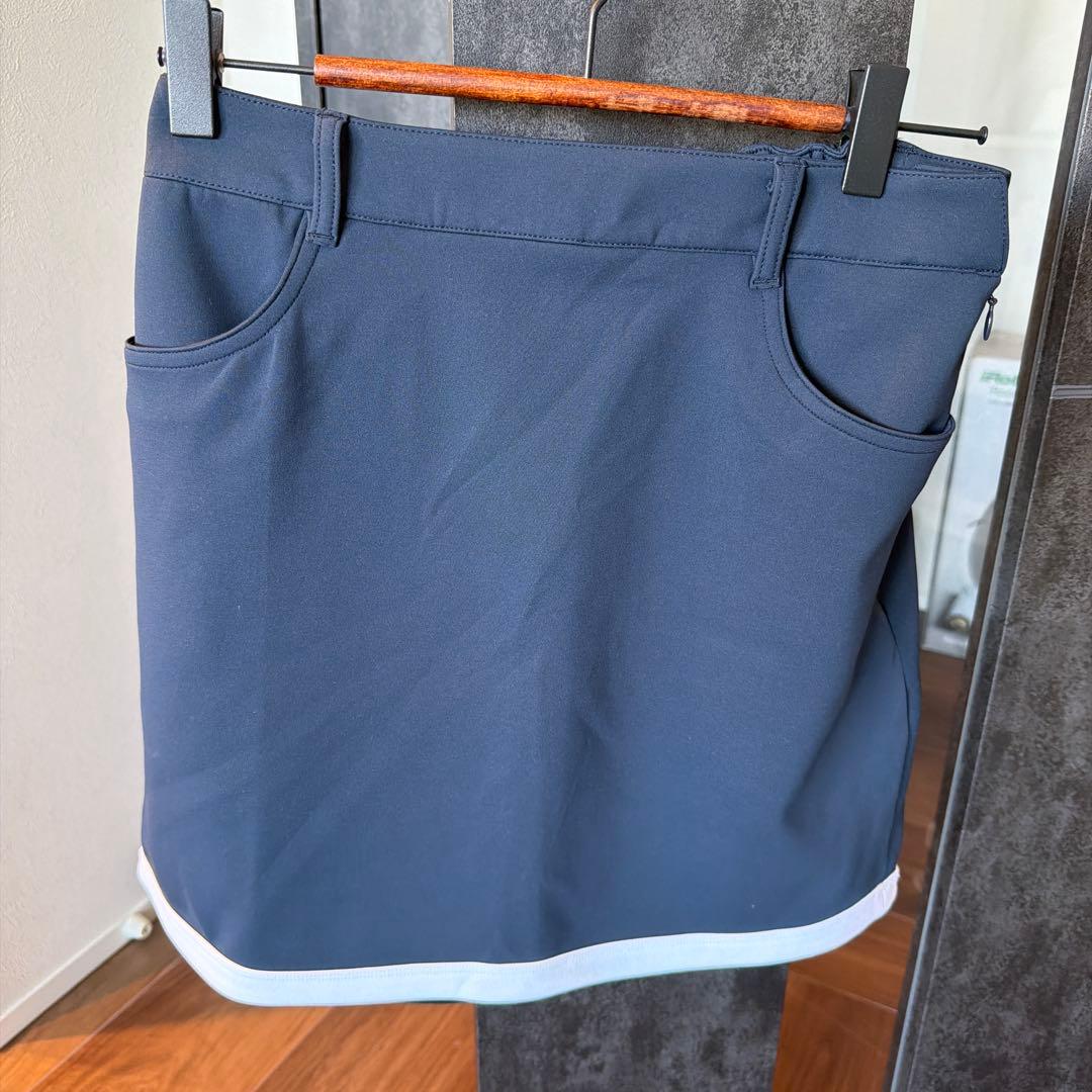 美品　Munsingwear セットアップ　ネイビー 春ゴルフ　スカート S