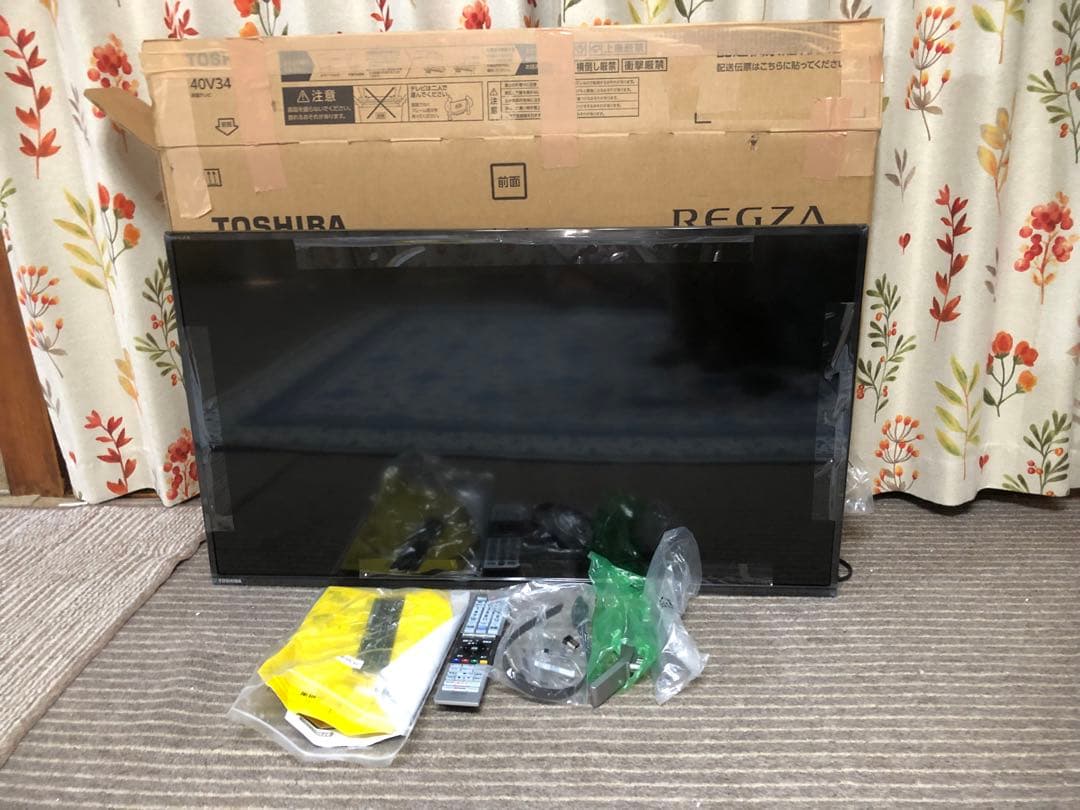 TOSHIBA REGZA 40V34 テレビ　未使用品