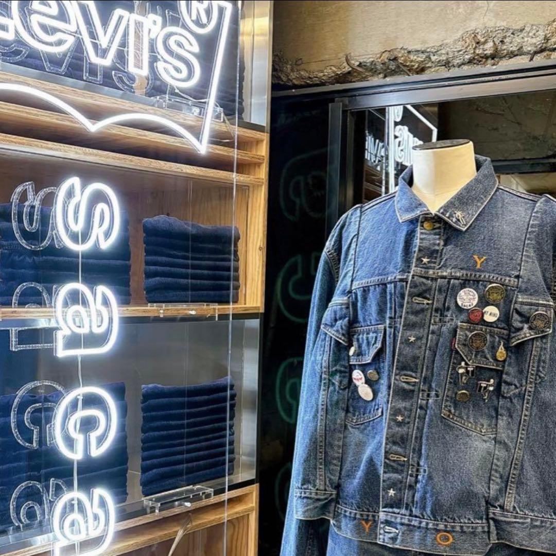 サカイ リーバイス sacai Levi’s ピンバッジ 3種セット