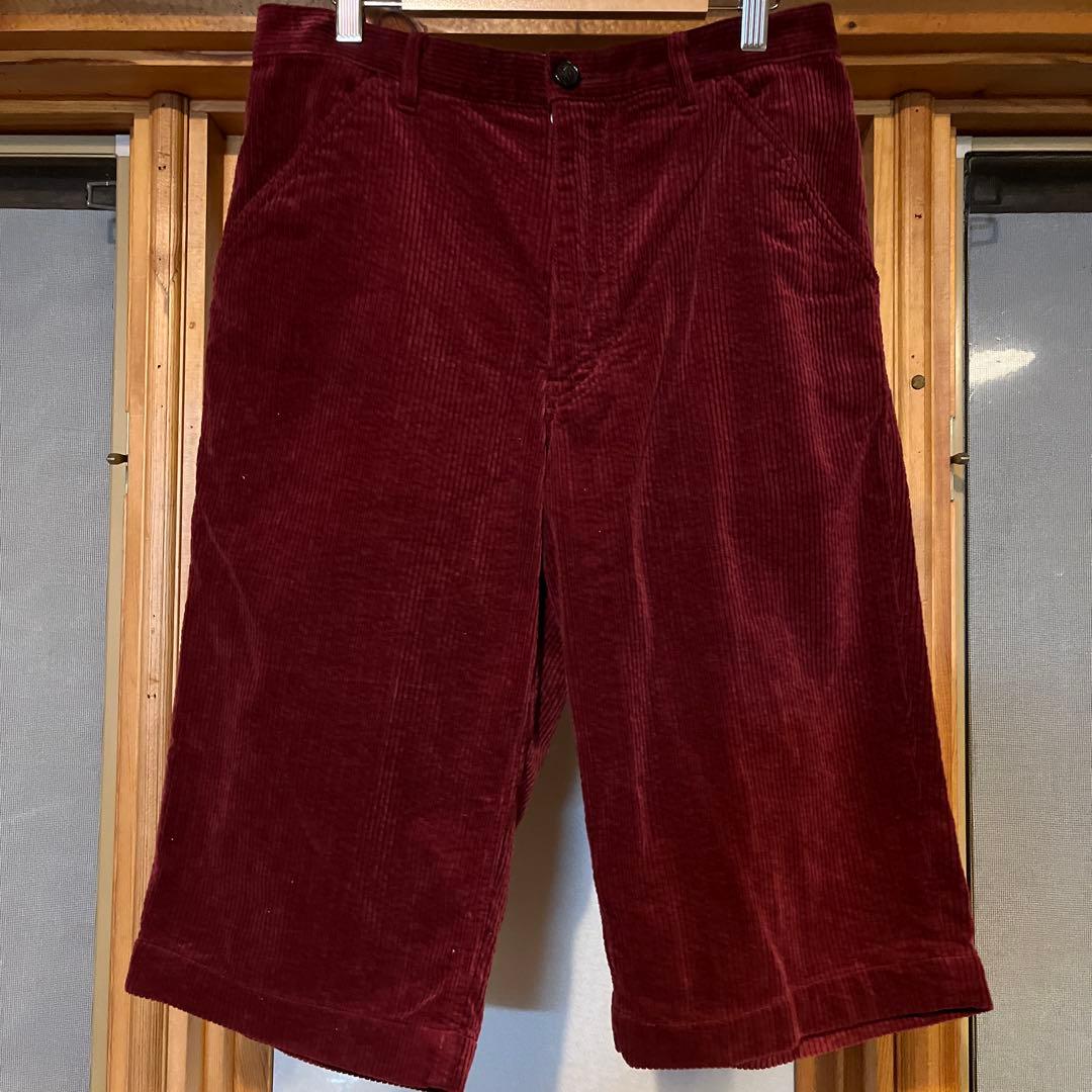 COMME des GARCONS HOMME PLUS コーデュロイショーツ