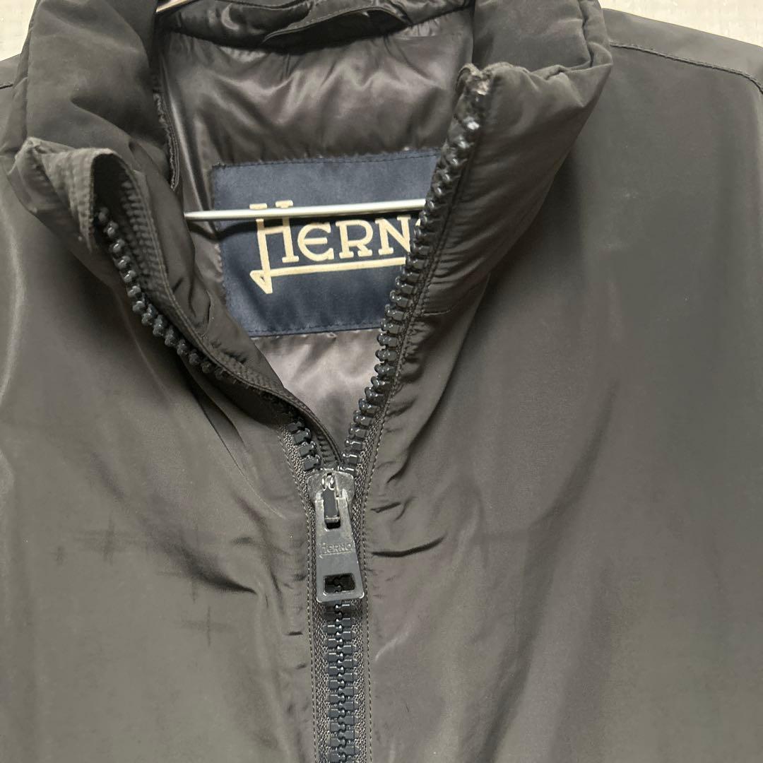 HERNO グレー ダウンジャケット サイズ46