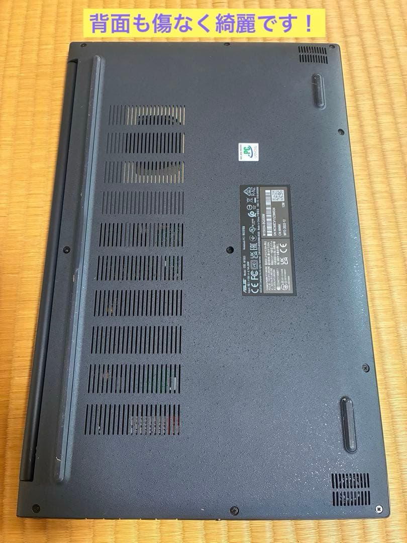 asus vivobook15 M1502l改メモリ24GB R5 4600H!