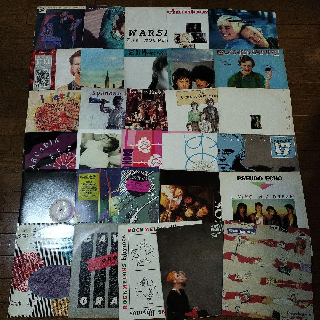 洋楽・ROCK・ELECTRO ・NEW WAVE 12インチ 100枚