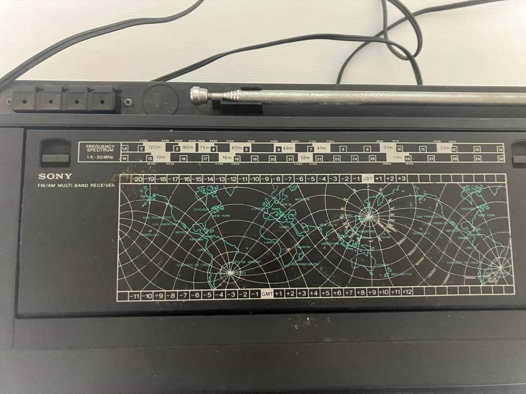 ジャンク品　SONY ICF-6700 ５バンドマルチバンドレシーバー　ラジオ