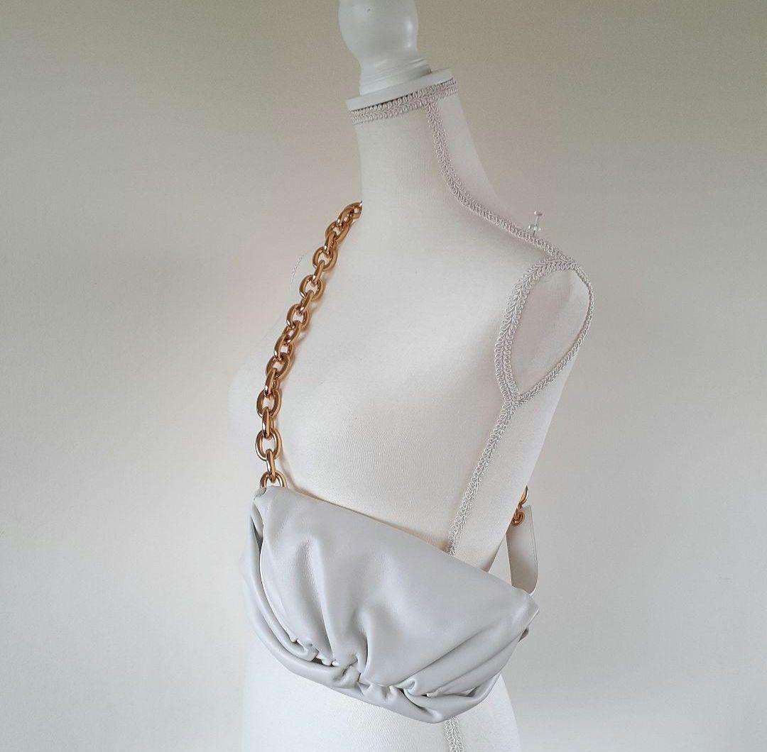 ⭐BOTTEGAVENETA⭐美品　ボッテガ　ザチェーン　ポーチ　ボディーバッグ