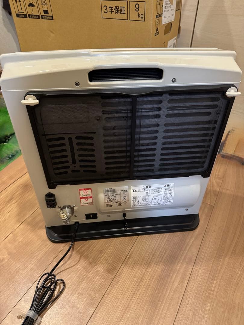 ガスファンヒーター_都市ガス13A,木造11畳/コンクリート15畳