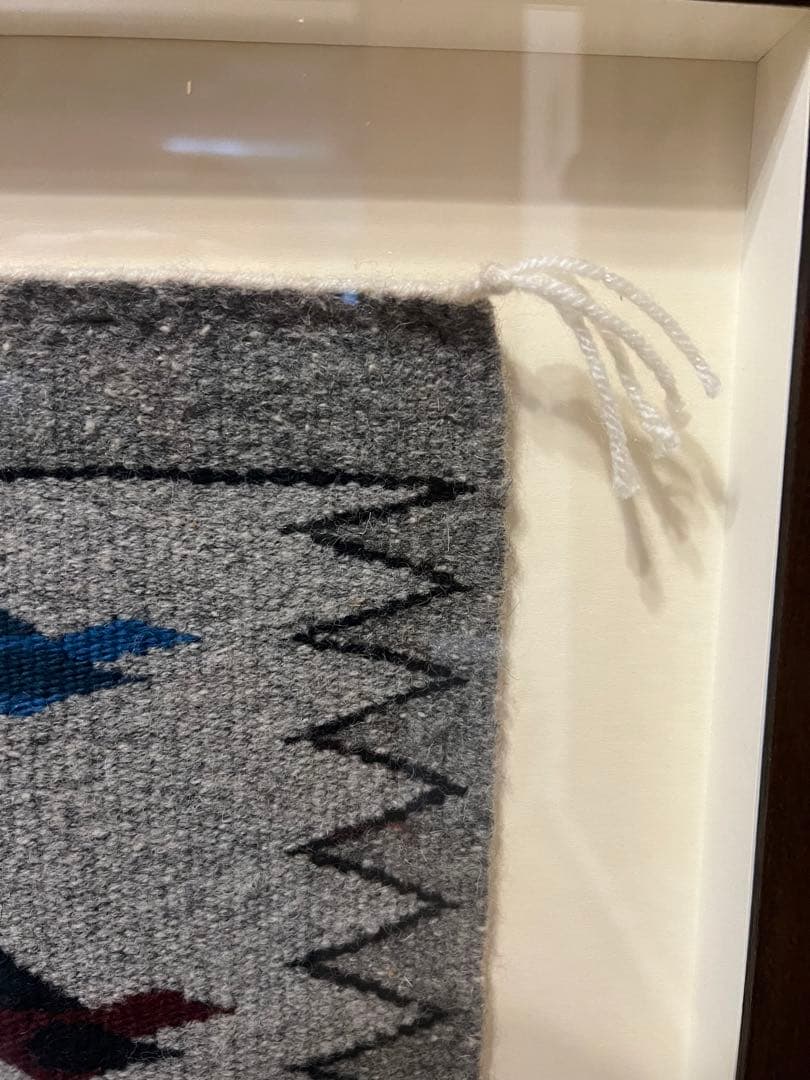 ナバホラグ 額装済み ツリーオブライフ ヴィンテージ