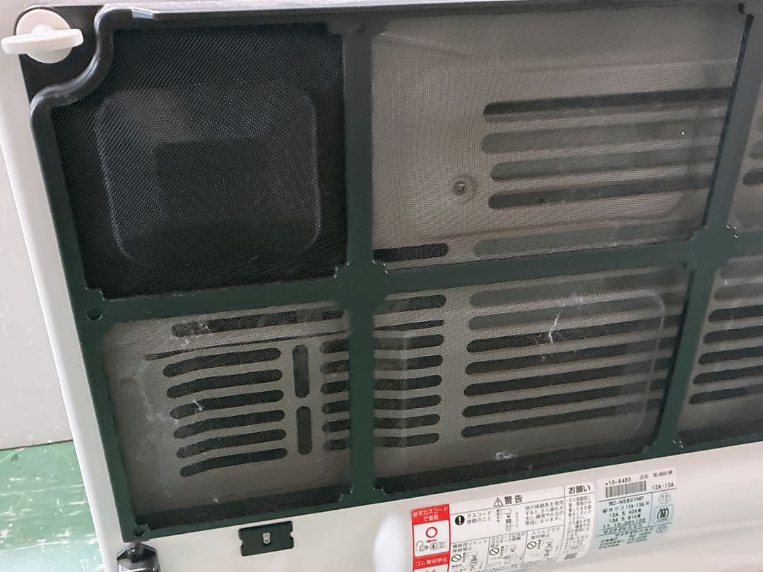 リンナイ 2017年製 都市ガス用 ガスファンヒーター RC-N5801NP