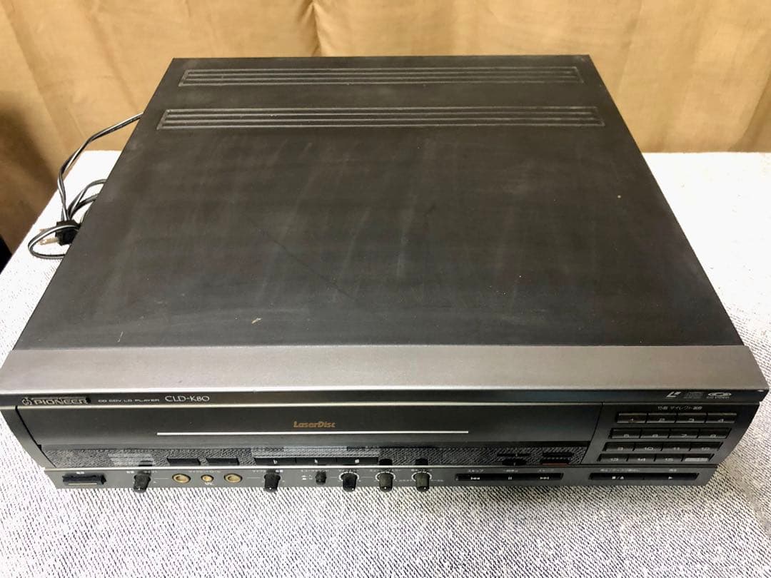 Pioneer パイオニア　CLD-K80 LDプレーヤー　リモコン付き