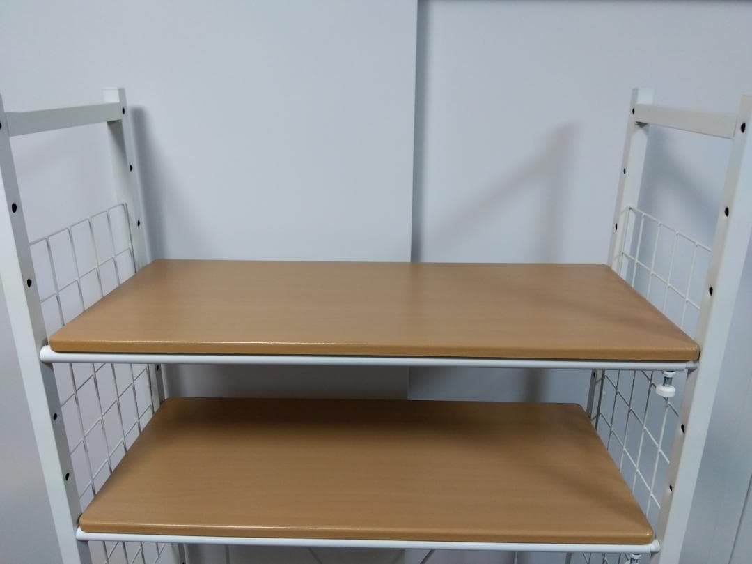 北欧テイストランドリーラック 棚3段