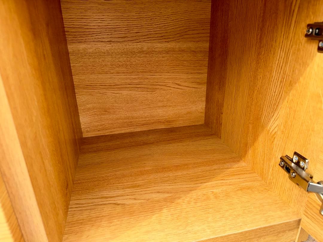 奈良発 NITORI キッチンカウンター エトナ120CT LBR