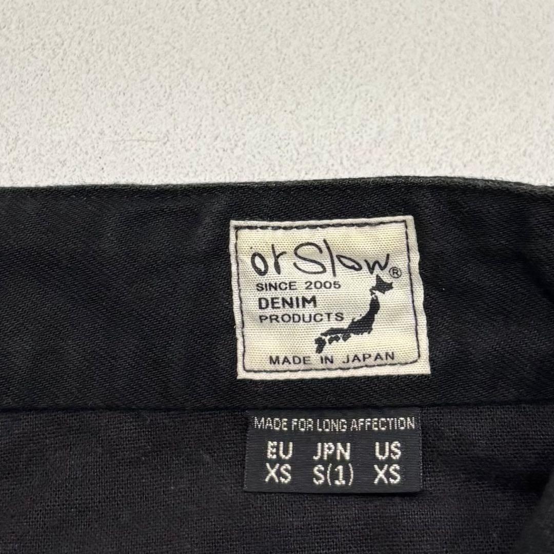 美品 オアスロウ M-52 ツータック アーミー チノ パンツ ブラック S 1