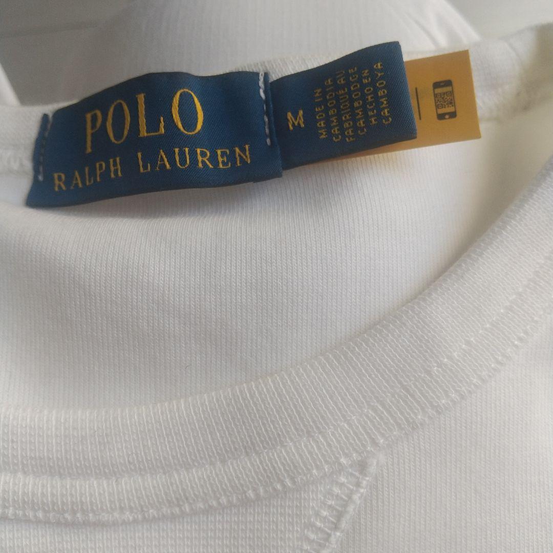 Polo Ralph Lauren ホワイト トレーナー M