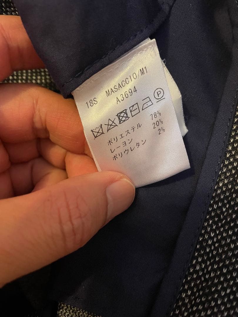 giab's ARCHIVIO MASACCIO 50永久クリース仕様