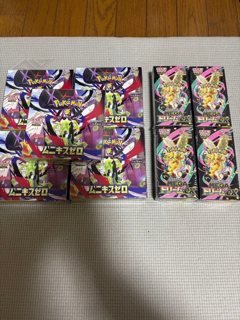 ポケモンカードゲーム ムニキスゼロ5BOX メガドリーム4BOX