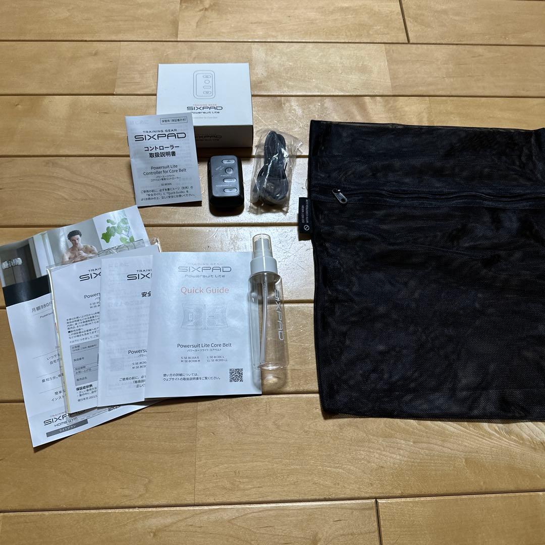 SIXPAD シックスパッド パワースーツ コアベルト M　コントローラー付