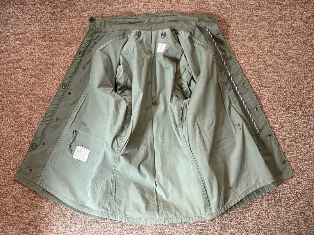 60s 米軍実物 M-65 フィールドジャケット 2nd アルミジップ