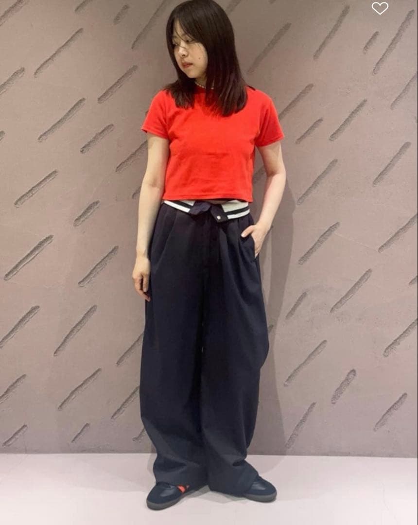 ＜6(ROKU)＞リボン マーベルト パンツ