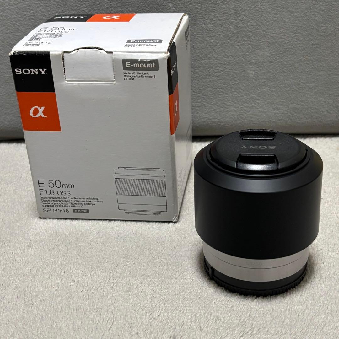 Sony E 50mm F1.8 OSS レンズ sel50f18
