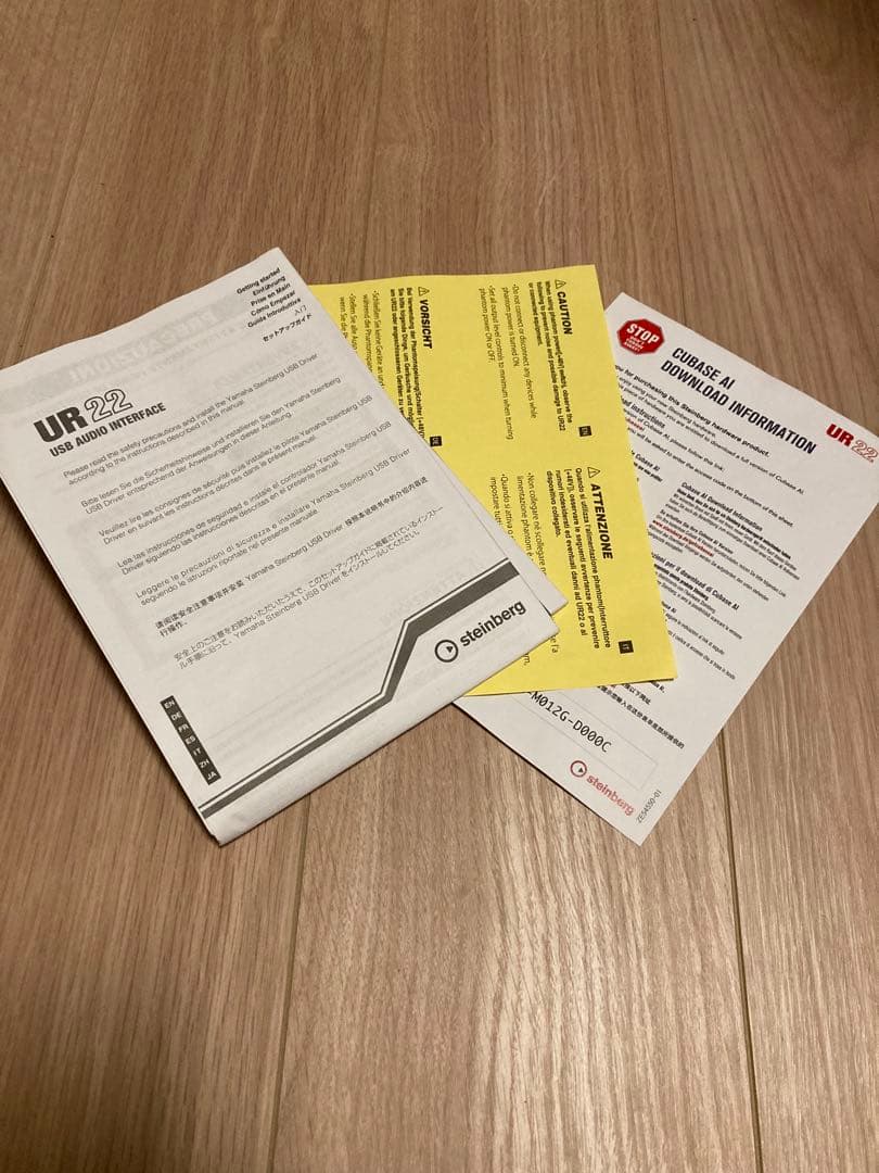 Steinberg UR22 オーディオインターフェース