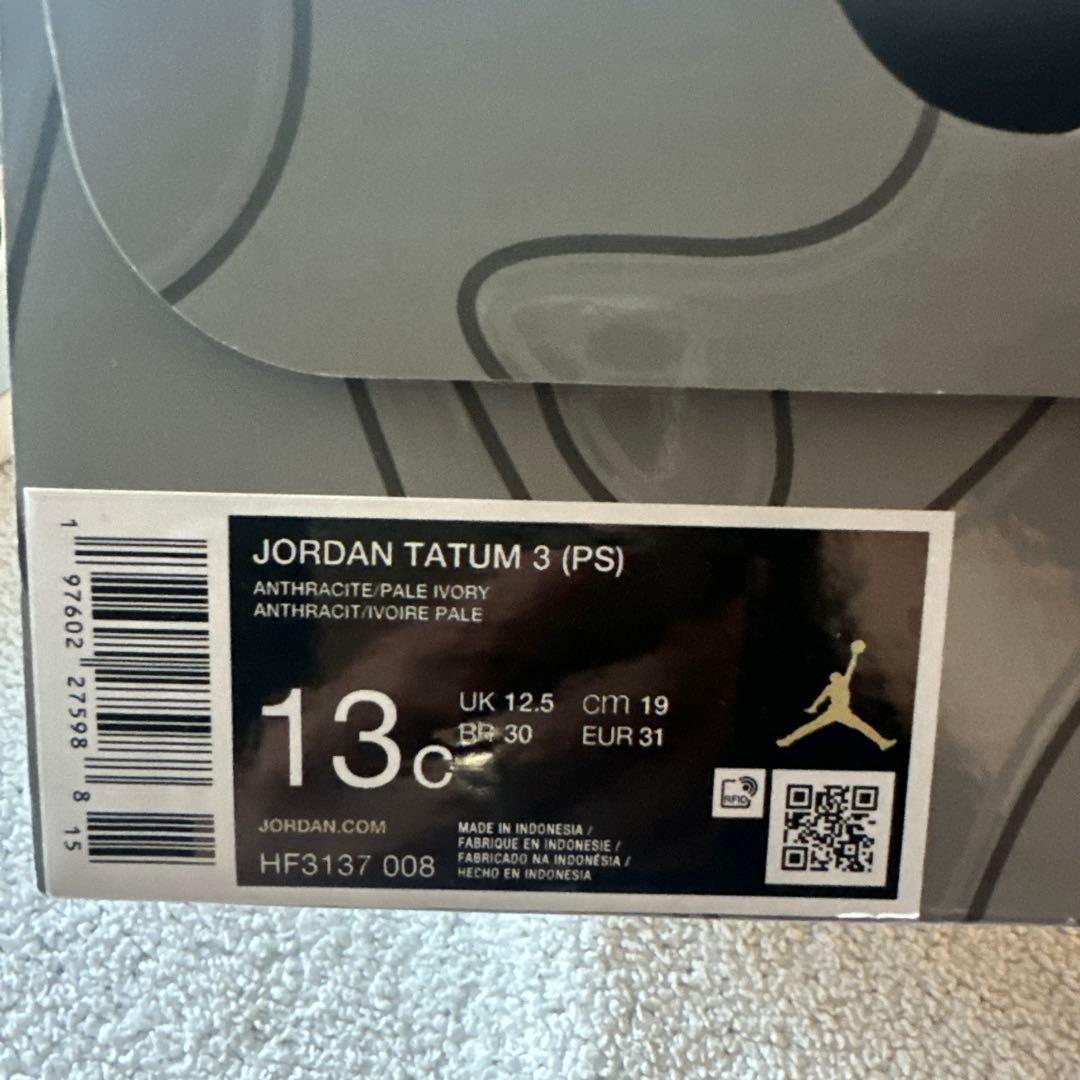 JORDAN TATUM 3 (PS) キッズスニーカー 19cm