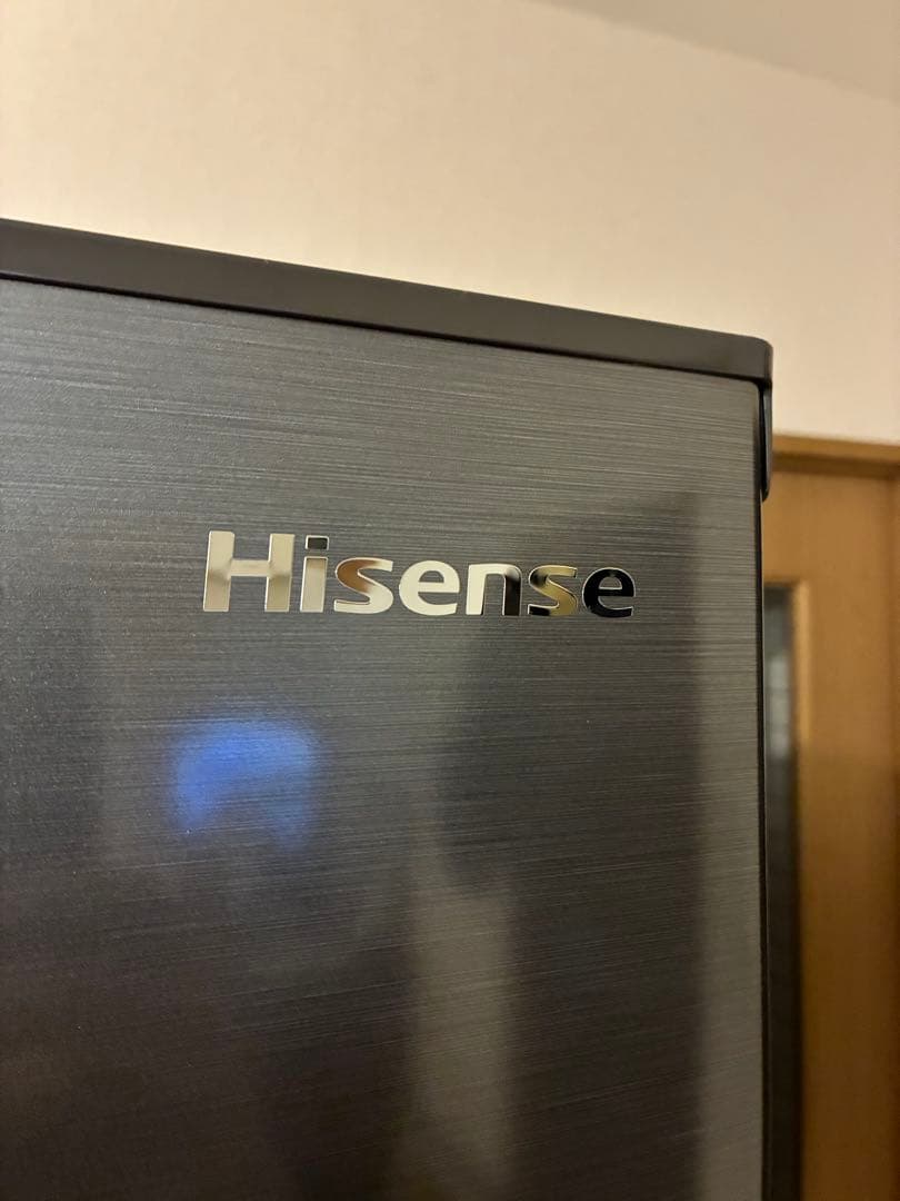 Hisense 3ドア冷蔵庫 グレー冷凍冷蔵庫 HR-D36ES