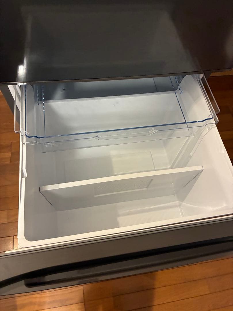 Hisense 3ドア冷蔵庫 グレー冷凍冷蔵庫 HR-D36ES