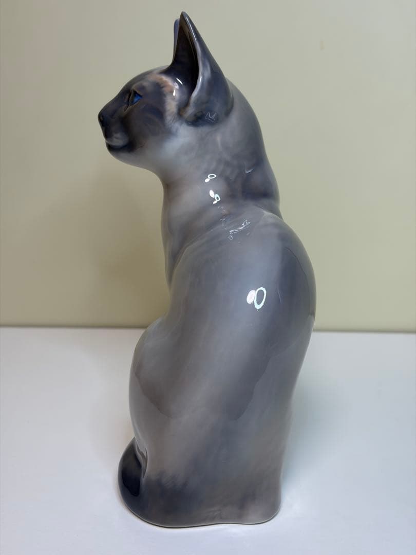 ロイヤルコペンハーゲン　シャム猫陶器飾り