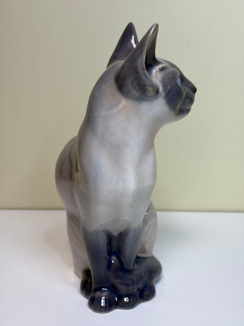 ロイヤルコペンハーゲン　シャム猫陶器飾り