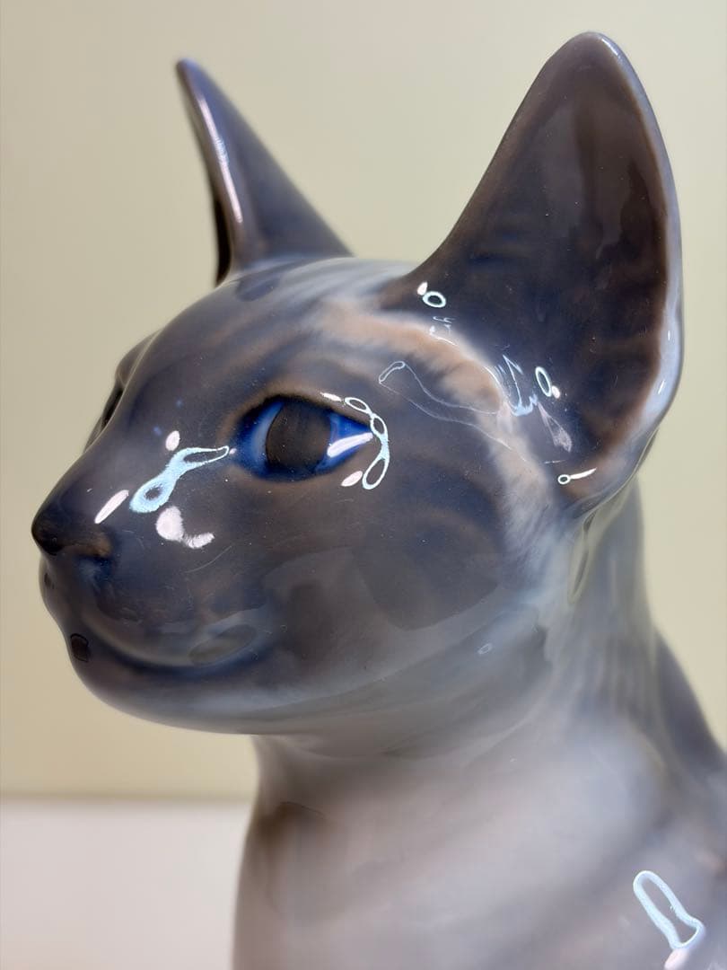 ロイヤルコペンハーゲン　シャム猫陶器飾り