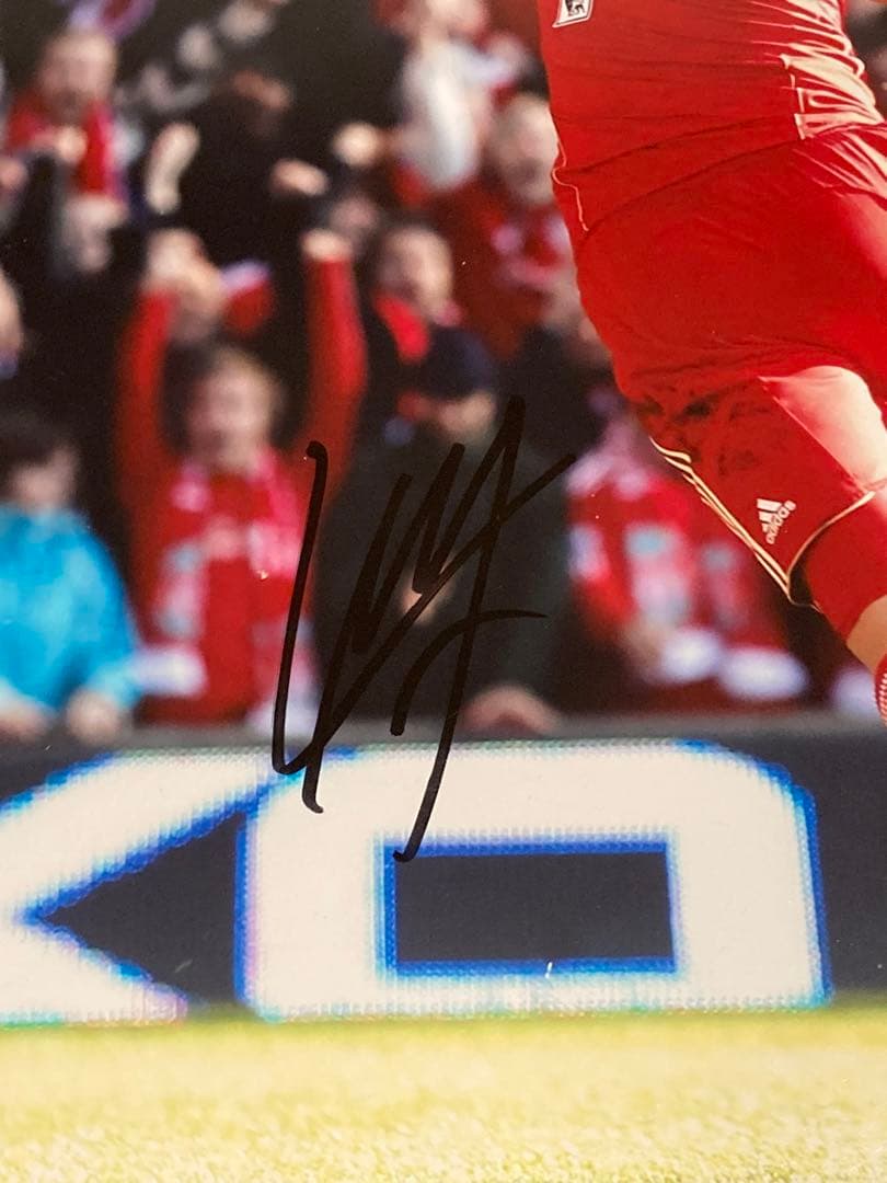 【直筆サイン入り写真】ルイス・スアレス　フォトフレーム　鑑定書有り