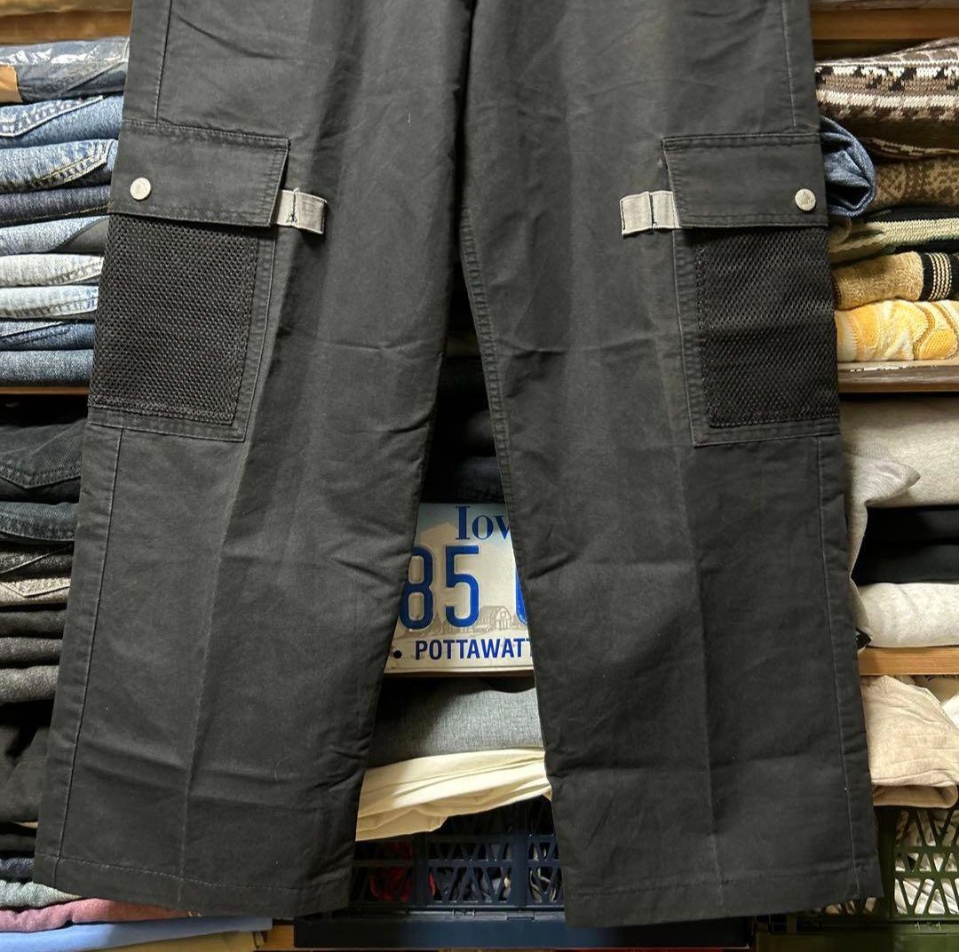 Silver Tab　シルバータブ　カーゴパンツ　ブラック　黒　珍品　ストレート
