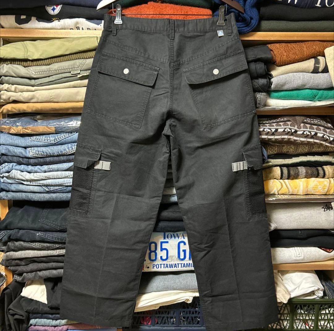 Silver Tab　シルバータブ　カーゴパンツ　ブラック　黒　珍品　ストレート