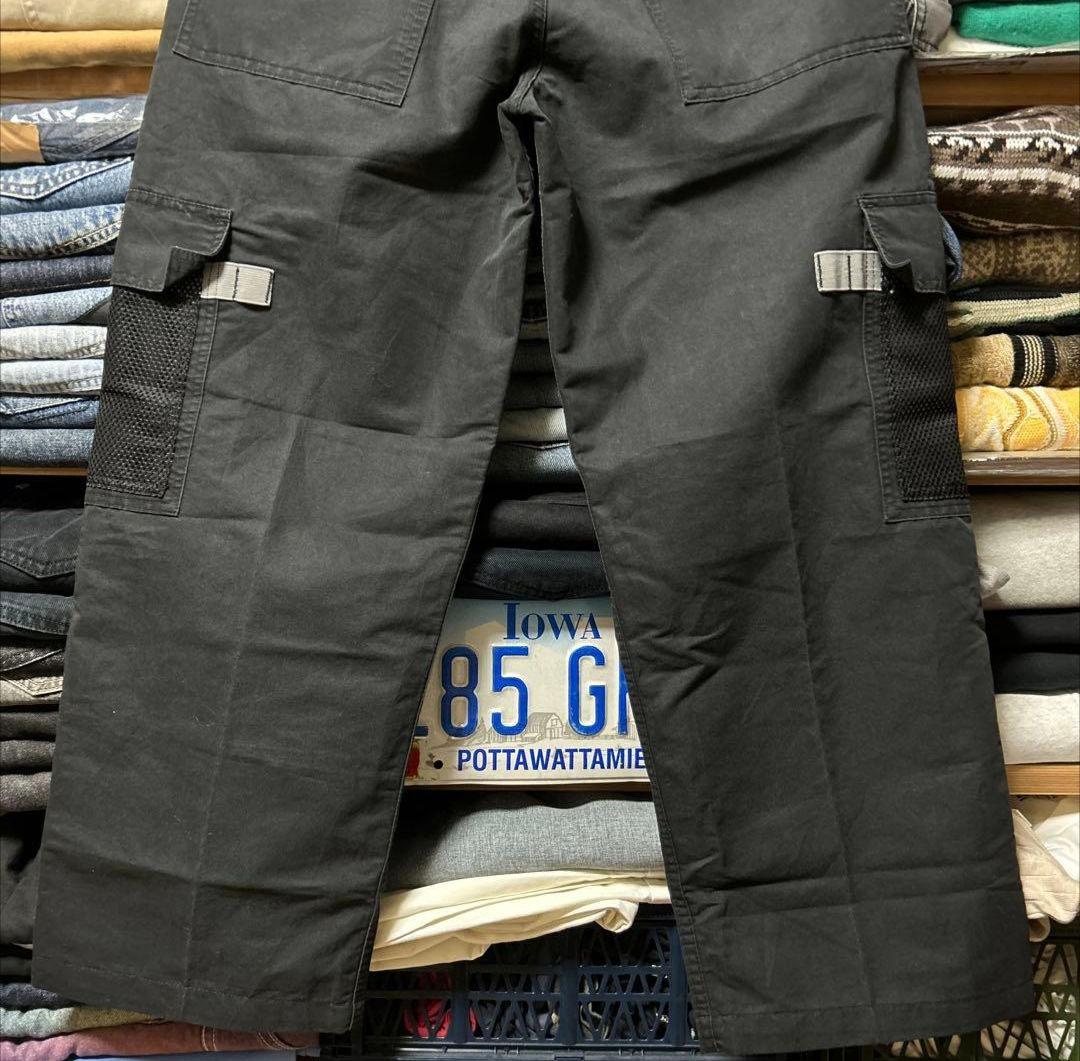 Silver Tab　シルバータブ　カーゴパンツ　ブラック　黒　珍品　ストレート