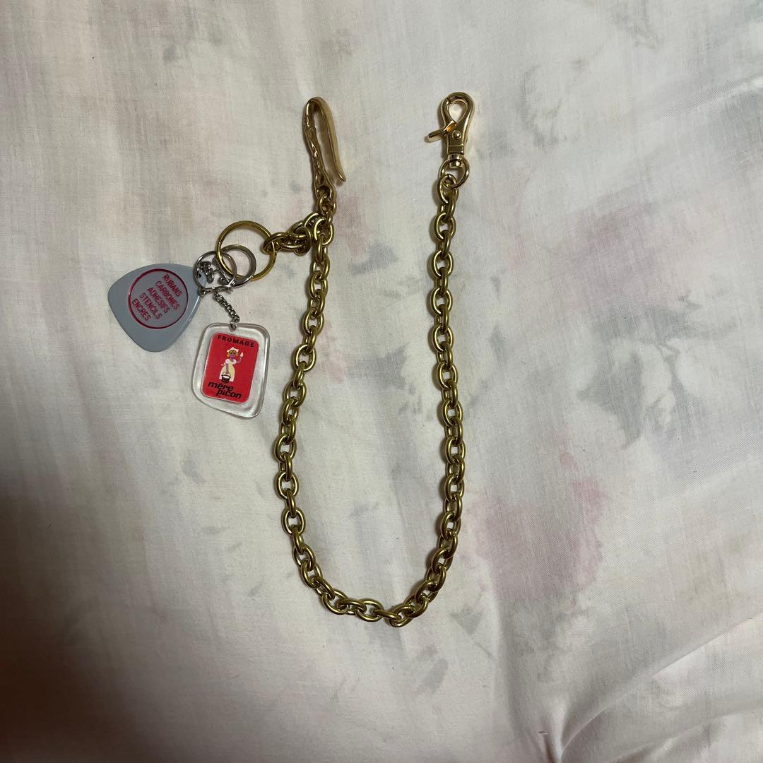 アメカジ　ヴィンテージウォレットチェーン ヴィンテージキーホルダー ヤンさん着用