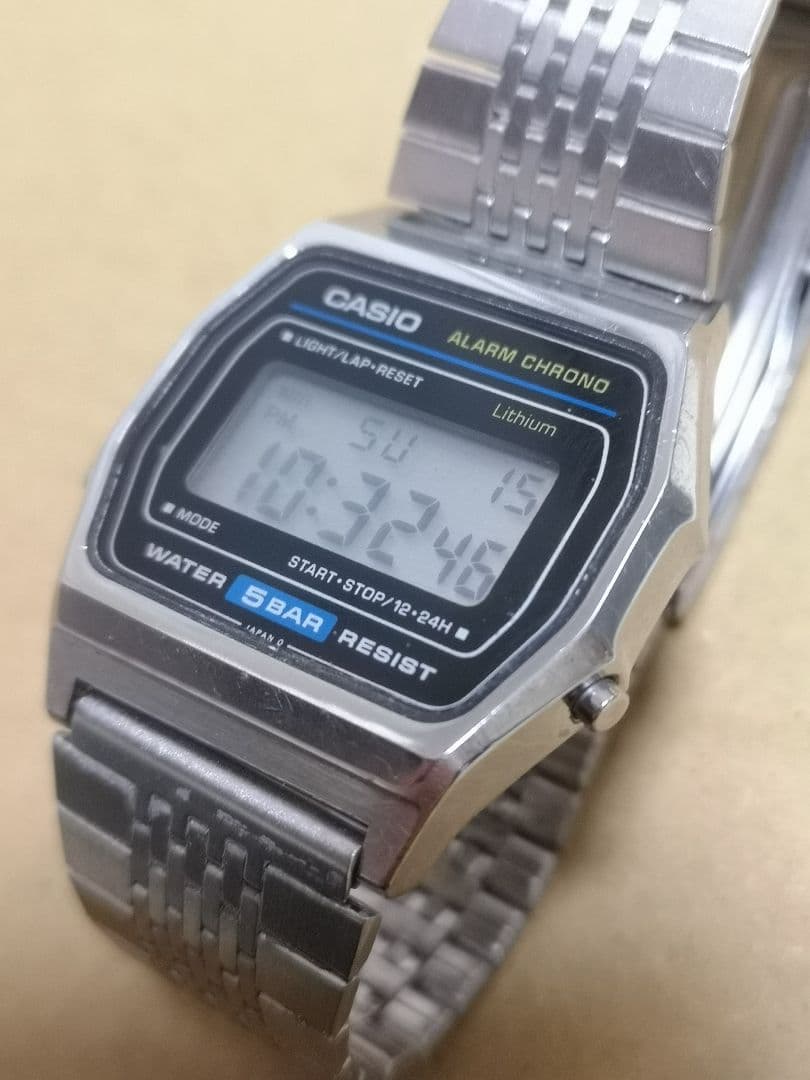 1986年 CASIO W-39 腕時計