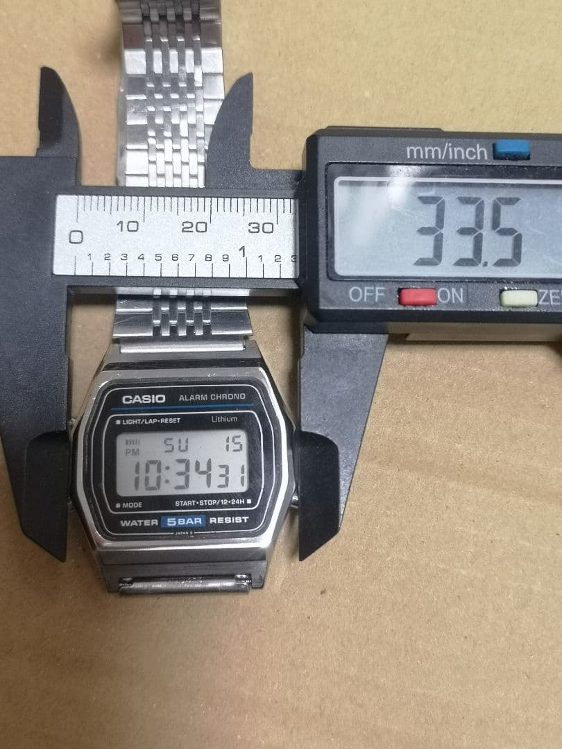 1986年 CASIO W-39 腕時計