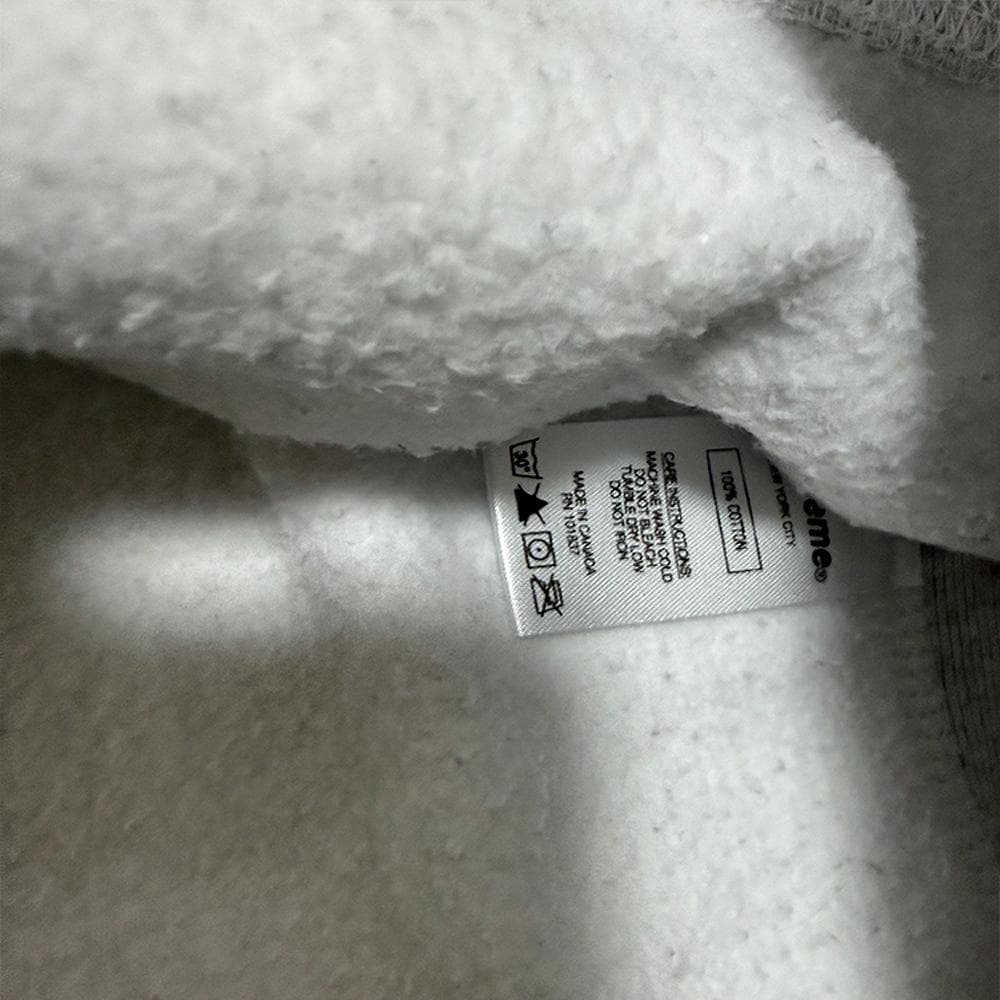 トップス Supreme Box Logo Crewneck Sweat 18FW Ash