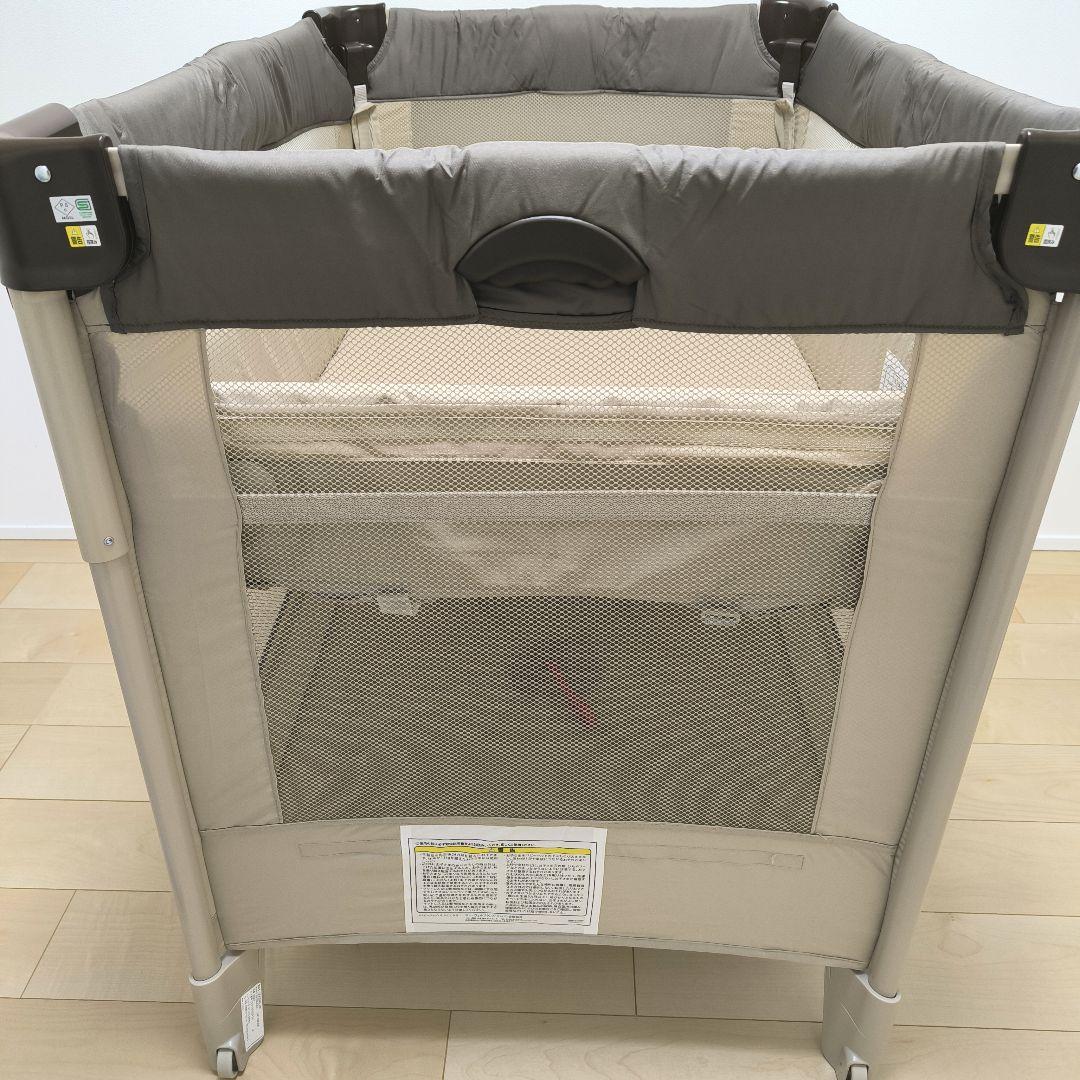 極美品✨ Aprica アップリカ ココネルエアー ベビーベッド ココア