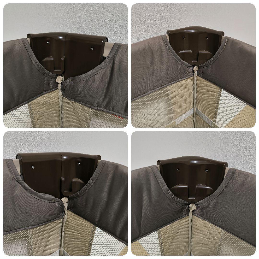 極美品✨ Aprica アップリカ ココネルエアー ベビーベッド ココア