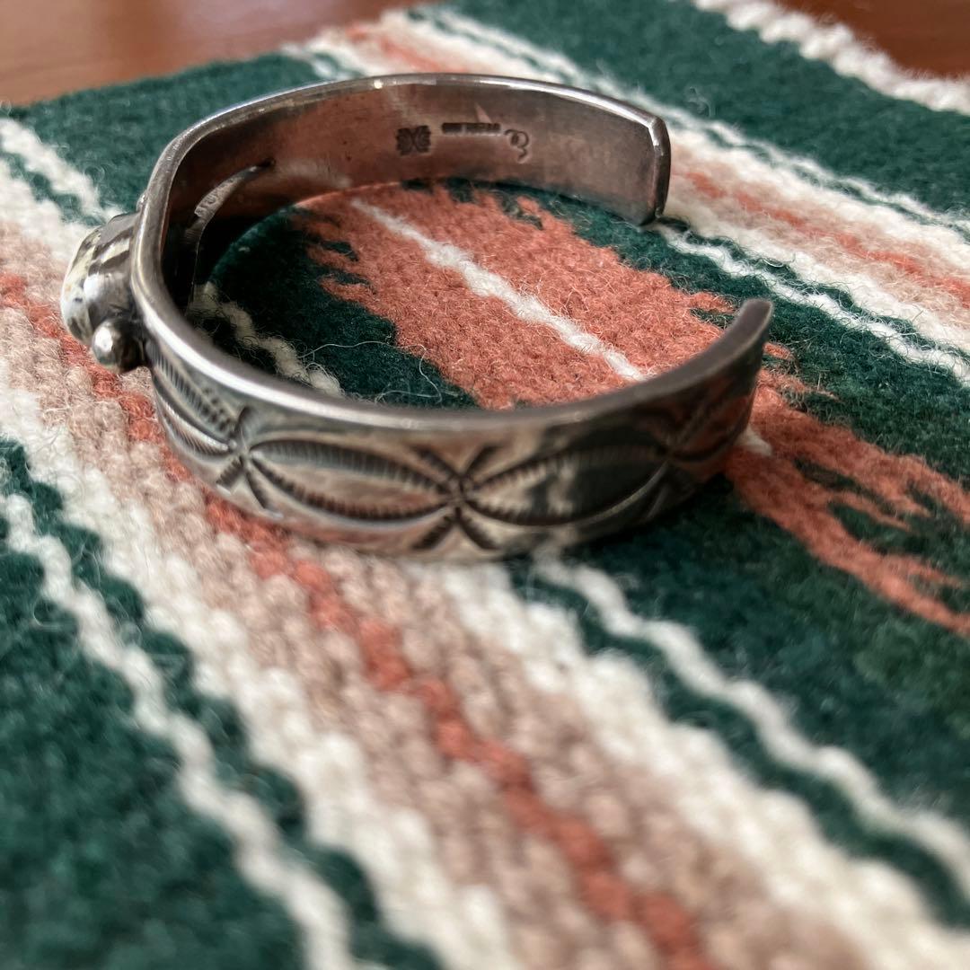 ホワイトバッファロー　バングル