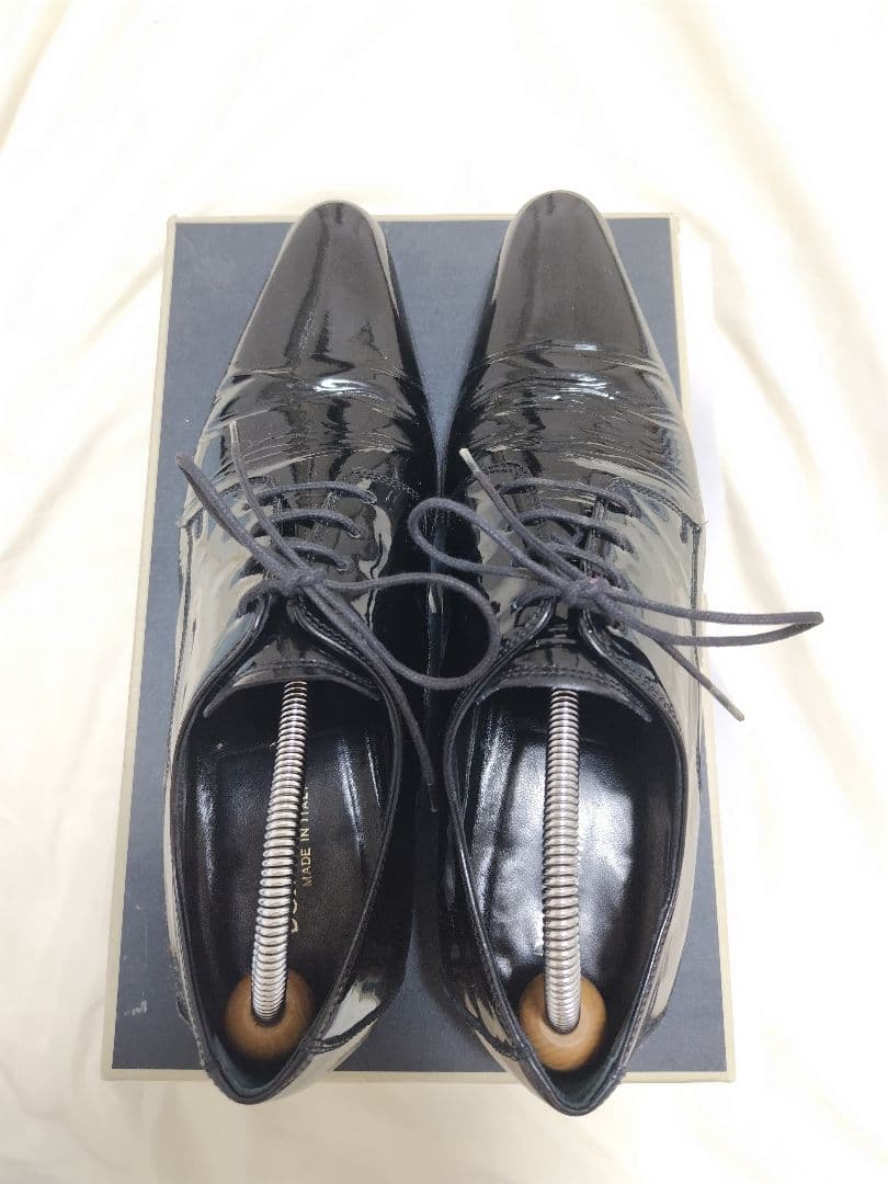 ドルチェ&ガッバーナ　エナメルシューズ　シューズケース付き