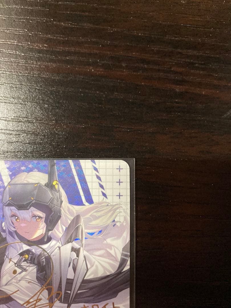 NIKKE デュエルエンカウンター　第三弾　スノーホワイト 箔押しサインカード