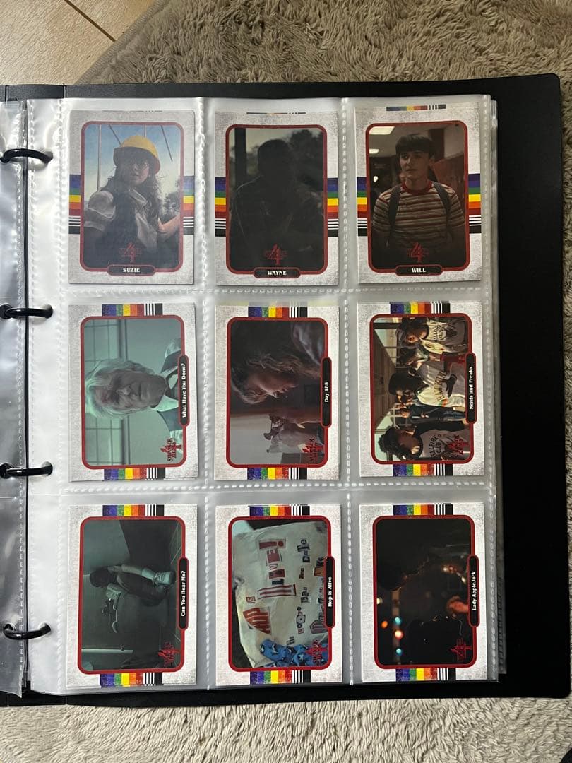 ストレンジャー・シングス トレーディングカードセット