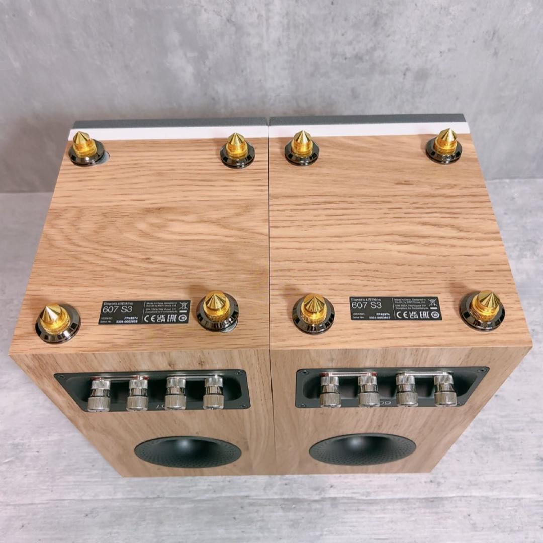 B＆W 607 S3 ブックシェルフ型スピーカー Bowers&Wilkins